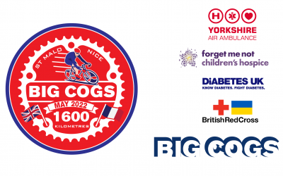 Charity fundraising by the Big Cogs
